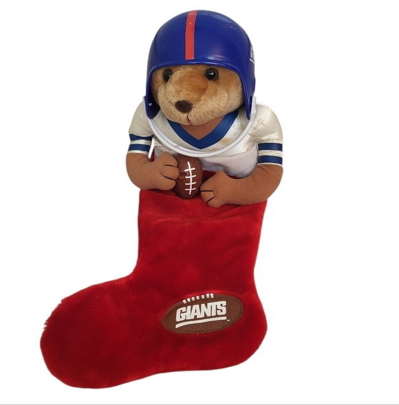 NFL New York Giants Football Christmas Stocking Helmet 1994 Vintage - Picture 2 of 5